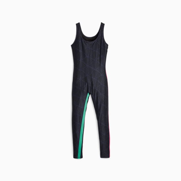 Body de entrenamiento PUMA x LEMLEM para mujeres, PUMA Navy-PUMA Black, extragrande