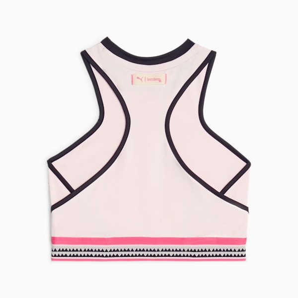 PUMA x LEMLEM Cropped Women's Training Tank Top, Frosty Pink, extralarge