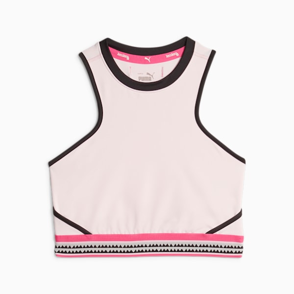 Camiseta PUMA x LEMLEM corta sin mangas entrenamiento para mujeres, Frosty Pink, extragrande