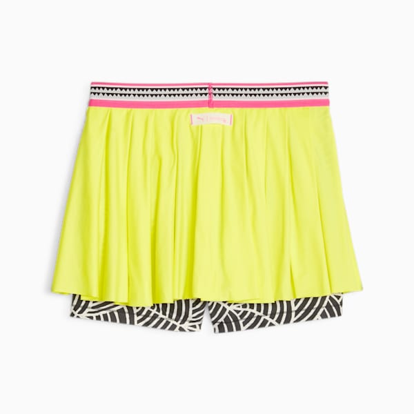 PUMA x LEMLEM Women's Training Skirt, Yellow Burst, extralarge