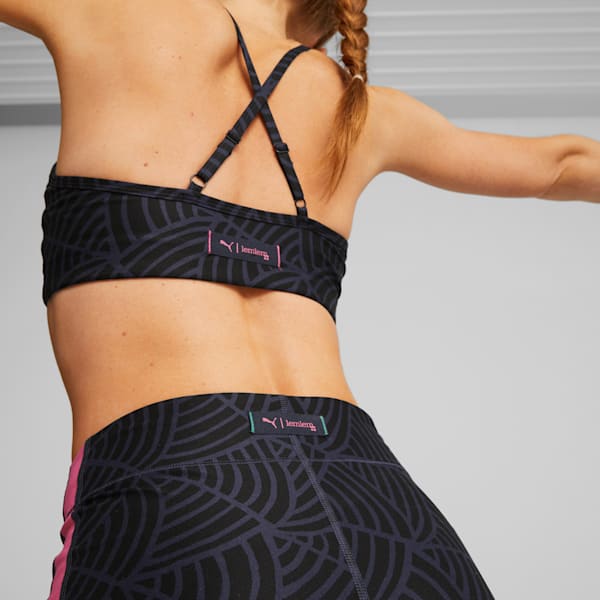 Shorts ciclista PUMA x LEMLEM de entrenamiento para mujeres, PUMA Navy-PUMA Black, extragrande