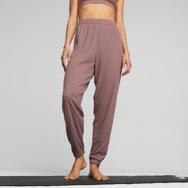 Pants jogger de entrenamiento para mujer Studio Unwind, Dark Clove, extralarge