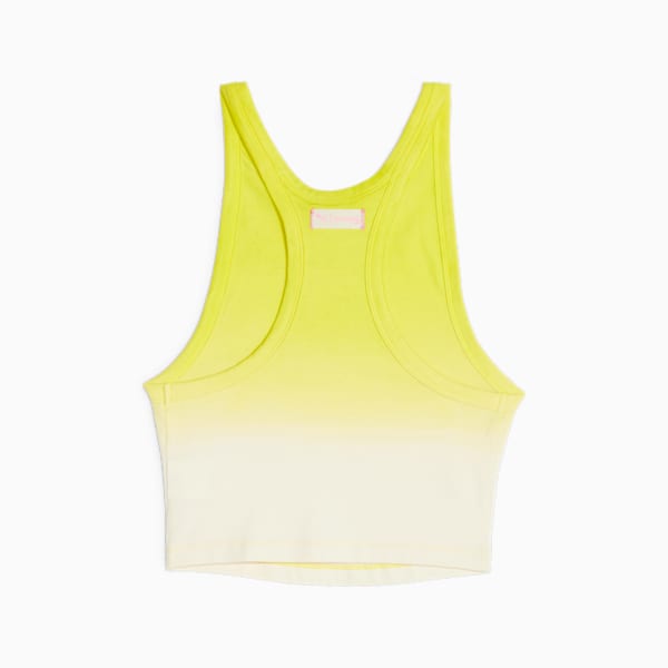 Camiseta PUMA x LEMLEM sin mangas de entrenamiento para mujeres, Yellow Burst, extragrande