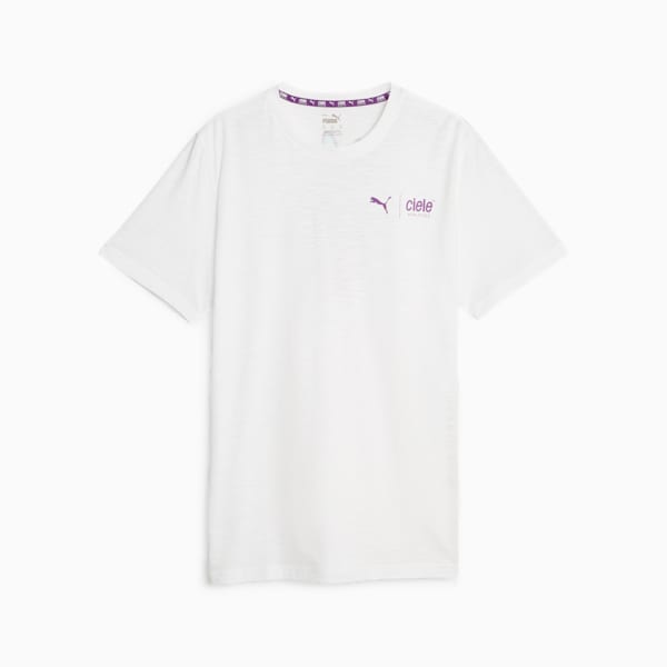PUMA x CIELE 'Peace is the Place' Unisex Running Tee, PUMA White, extralarge-IND