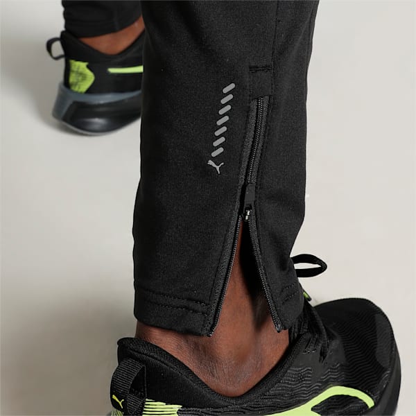 RUN CLOUDSPUN Men's Running Pants, PUMA Black, extralarge-IND
