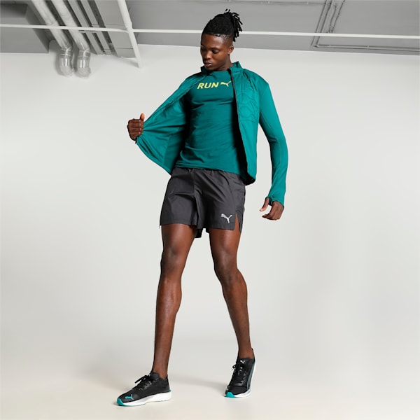 Padded running jacket hotsell