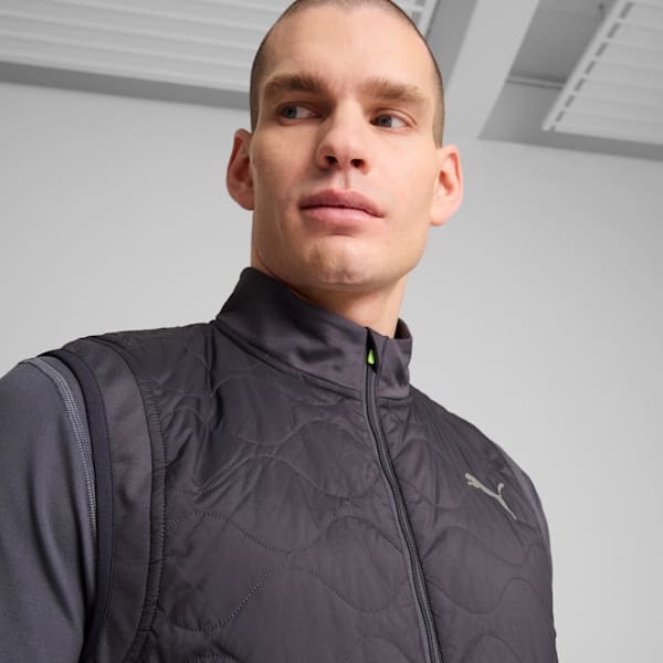 Chaleco de running RUN CLOUDSPUN WRMLBL para hombre, Galactic Gray, extralarge