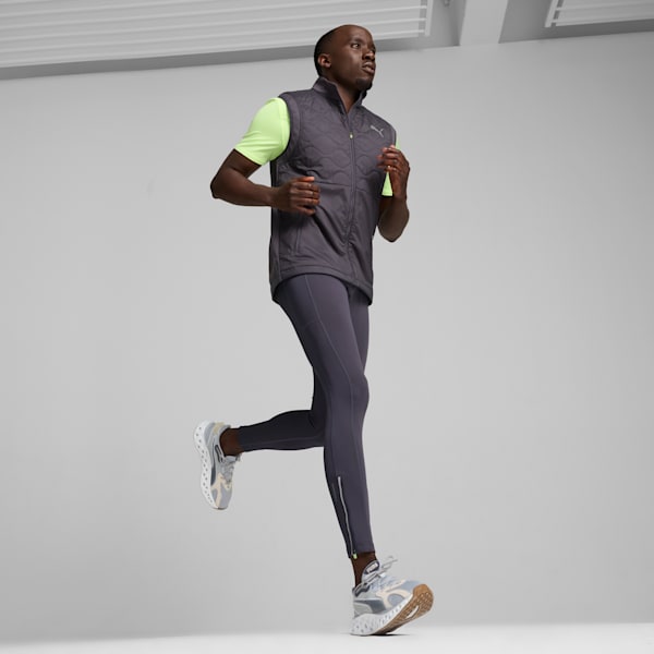 Chaleco de running RUN CLOUDSPUN WRMLBL para hombre, Galactic Gray, extralarge