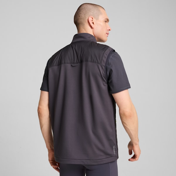 Gilet de course à pied RUN CLOUDSPUN WRMLBL Homme, Galactic Gray, extralarge