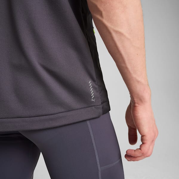 Chaleco de running RUN CLOUDSPUN WRMLBL para hombre, Galactic Gray, extralarge