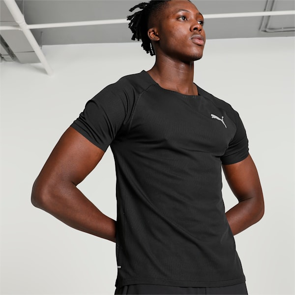 Ultraspun Men's Running T-shirt, PUMA Black, extralarge-IND