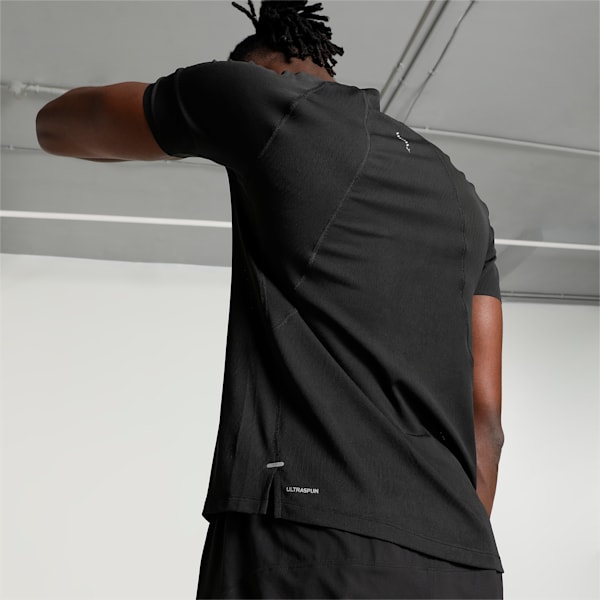 Ultraspun Men's Running T-shirt, PUMA Black, extralarge-IND