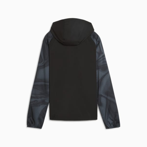 Favourite Velocity Printed Woven Women's Running Jacket, PUMA Black-SS24 Pscychedelic AOP, extralarge-IND