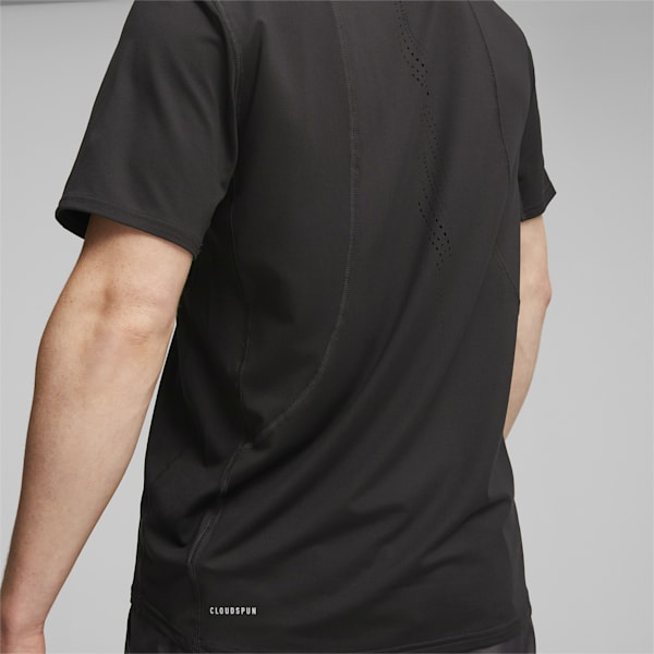 Run Cloudspun Men's T-shirt, PUMA Black, extralarge-AUS