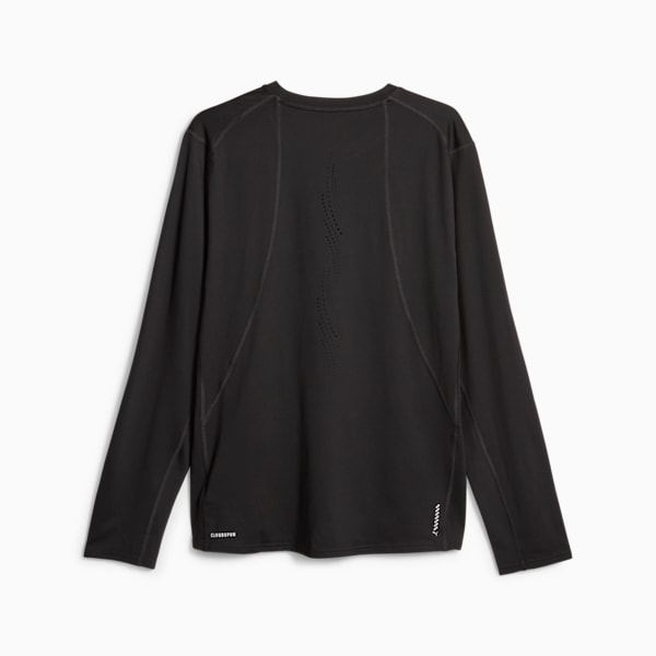 Playera para correr de manga larga RUN CLOUDSPUN para hombre, PUMA Black, extralarge