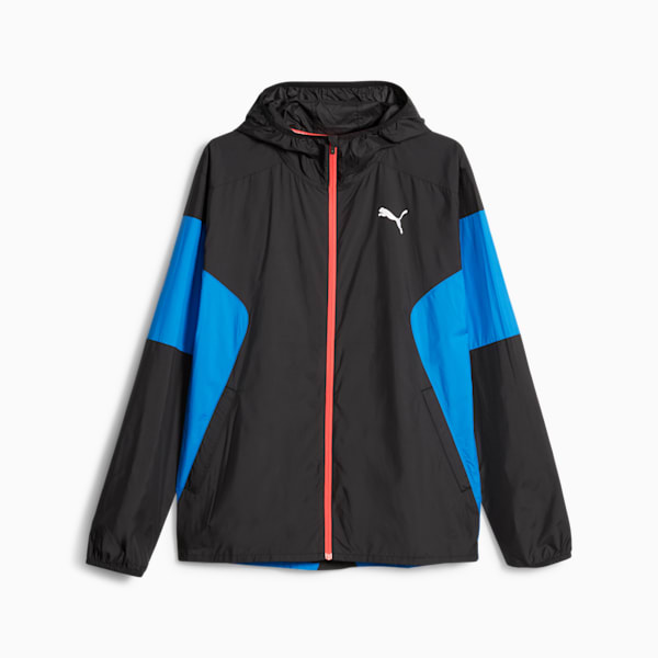 Lightweight Running Jacket Men, PUMA Black-Ultra Blue, extralarge-GBR