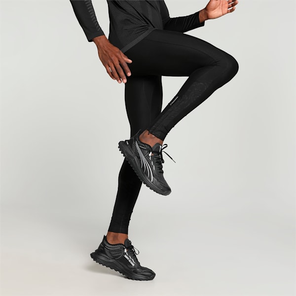 Run Brushed Men's Tights, PUMA Black, extralarge-IND
