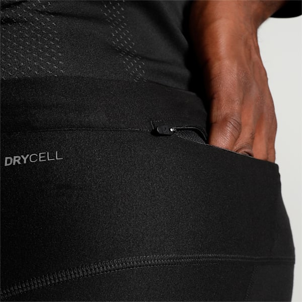 Run Brushed Men's Tights, PUMA Black, extralarge-IND