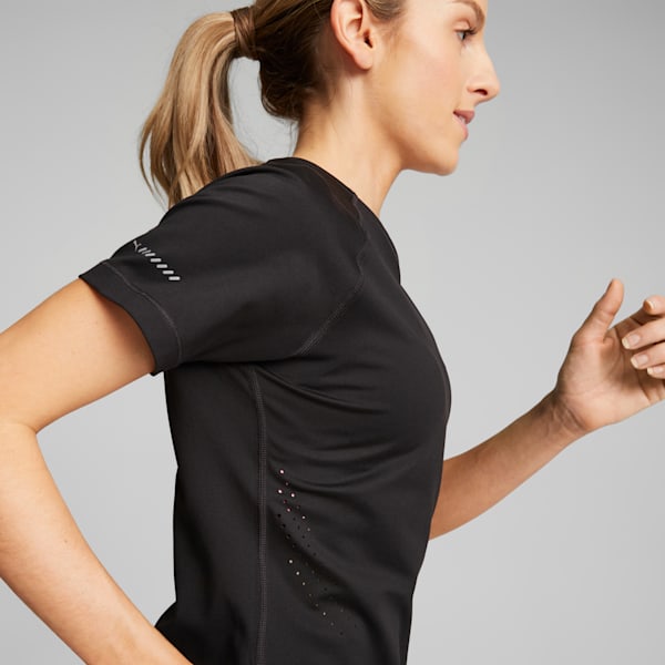 Playera Mujer RUN CLOUDSPUN, PUMA Black, extralarge