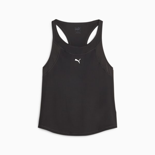 Cloudspun Women's Running Tank Top, PUMA Black, extralarge-IND