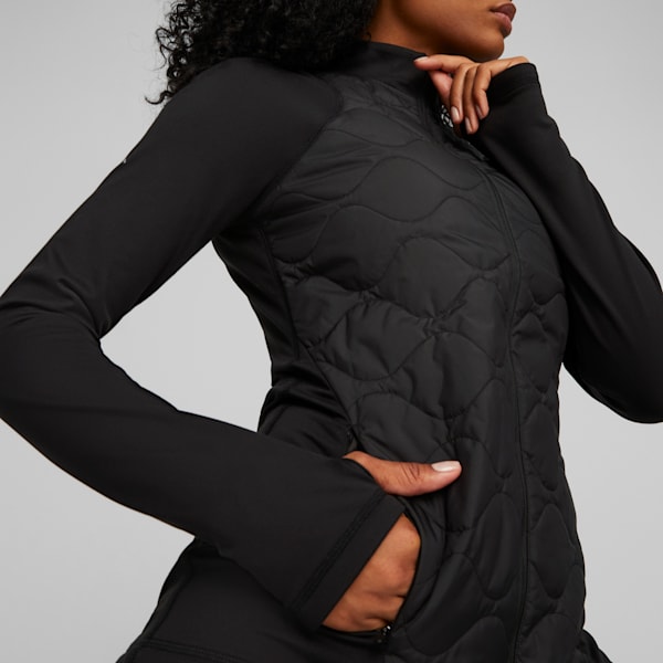 Chamarra de running CLOUDSPUN WRMLBL para mujer, PUMA Black, extralarge