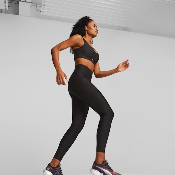 ULTRAFORM Women's High-Waisted Running Tights, PUMA Black, extralarge-AUS