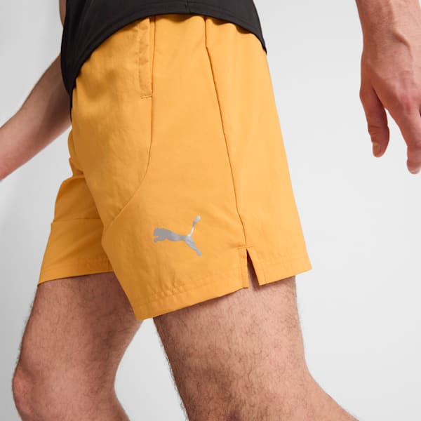 Puma track shorts yellow sales