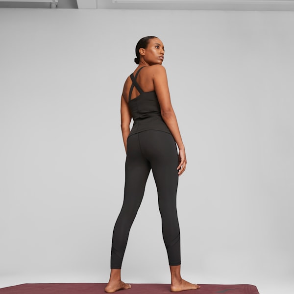 Leggings de entrenamiento de 7/8 de tiro alto para mujer Studio, PUMA Black, extralarge