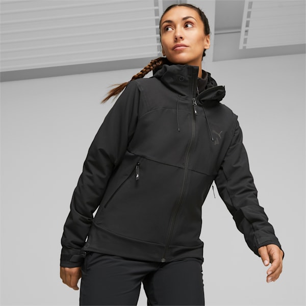SEASONS Softshell Women's Running Jacket, PUMA Black, extralarge-GBR