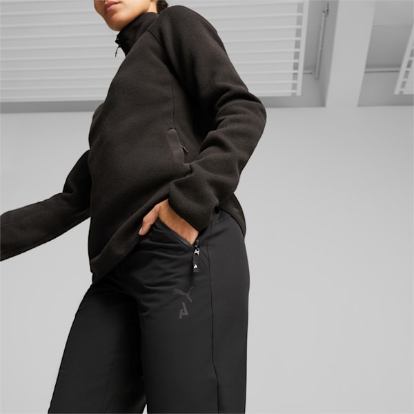 Pants para correr SEASONS de exterior suave para mujer, PUMA Black, extralarge
