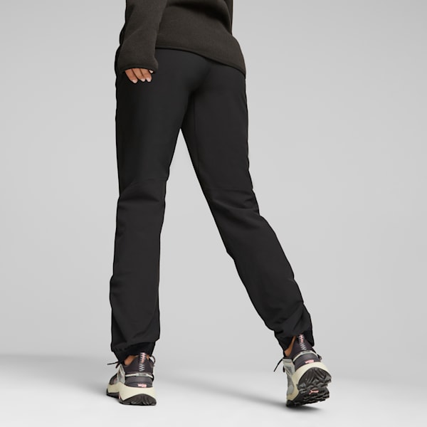 SEASONS Women's Softshell Running Pants, PUMA Black, extralarge-GBR