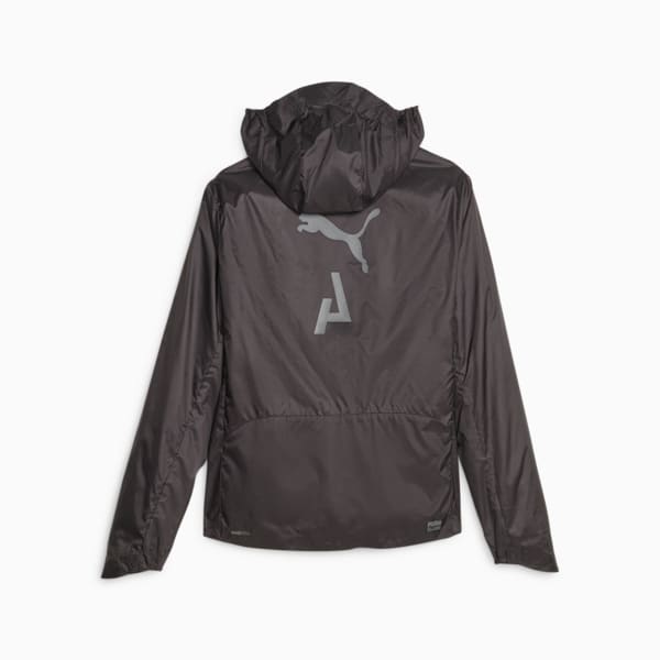 Seasons Women's Lightweight Trail Running Jacket, PUMA Black, extralarge-IND
