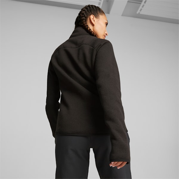 SEASONS Women's Running Fleece, PUMA Black Heather, extralarge-GBR