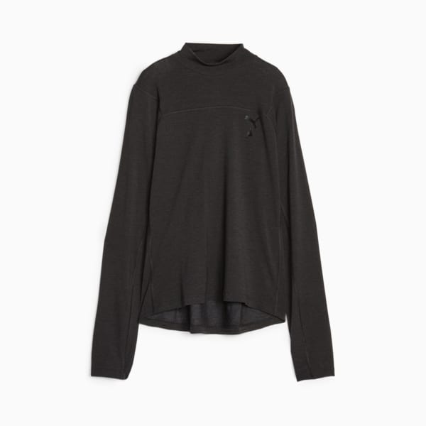 SEASONS Women's Long Sleeve Tee, PUMA Black, extralarge-GBR