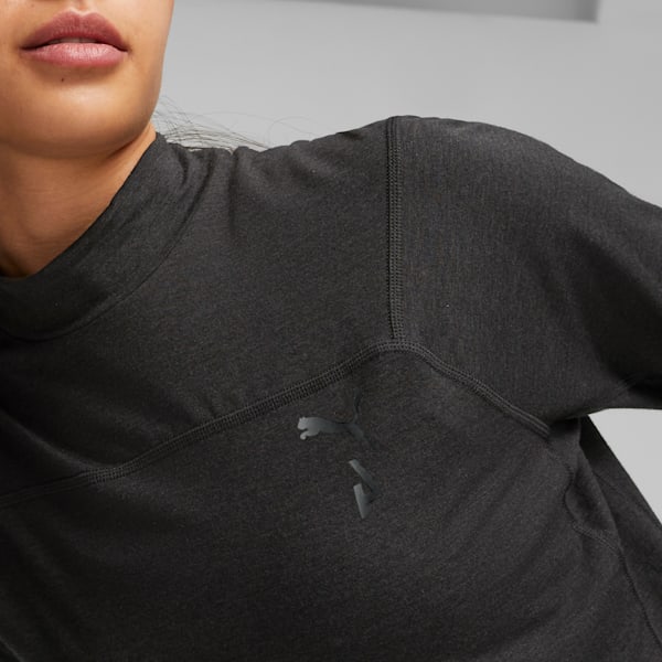 SEASONS Women's Long Sleeve Tee, PUMA Black, extralarge-GBR