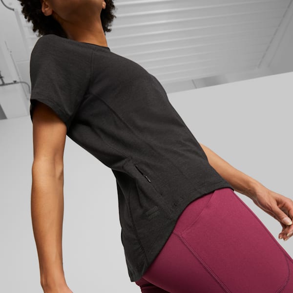 Playera tejida para mujer SEASONS, PUMA Black, extralarge