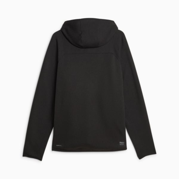 メンズ ランニング シーズンズ フルジップ フーディー, PUMA Black Heather, extralarge-JPN
