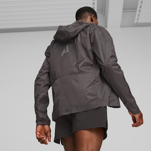 Chaqueta para correr liviana SEASONS para hombre, PUMA Black, extralarge