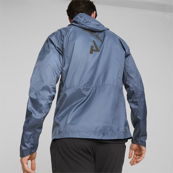 SEASONS Men's Lightweight Running Jacket, Inky Blue, extralarge-IND