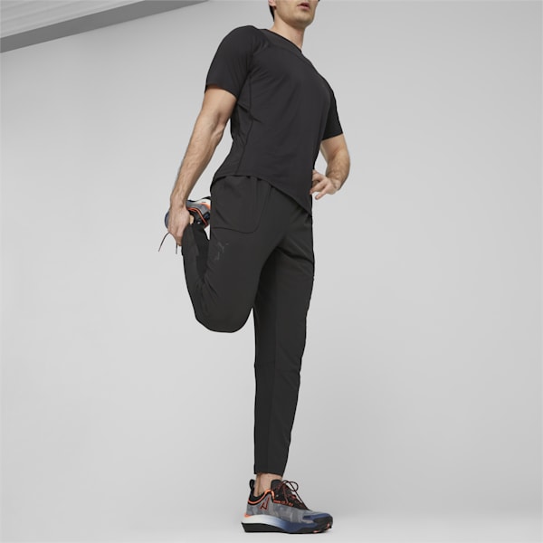 SEASONS Men's Lightweight Trail Running Pants, PUMA Black, extralarge-AUS