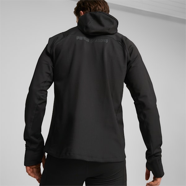 SEASONS Men's Running Fleece, PUMA Black, extralarge-GBR