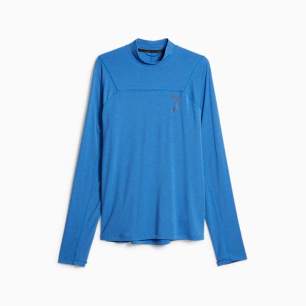SEASONS Men's Long Sleeve T-shirt, Ultra Blue, extralarge-IND