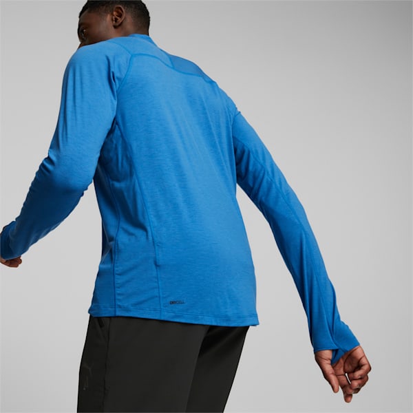 SEASONS Men's Long Sleeve T-shirt, Ultra Blue, extralarge-IND