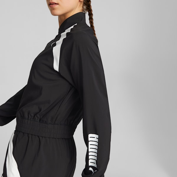 Veste d’entraînement PUMA Fit Femme, PUMA Black-PUMA White, extralarge