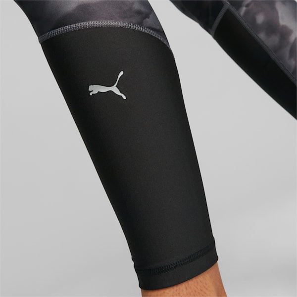 ULTRAFORM High-Waist Printed Women's Running Tights, PUMA Black, extralarge-IND