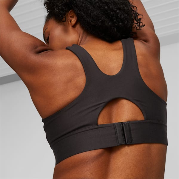 Reflective Printed Women's High-Impact Running Bra, PUMA Black, extralarge-IND