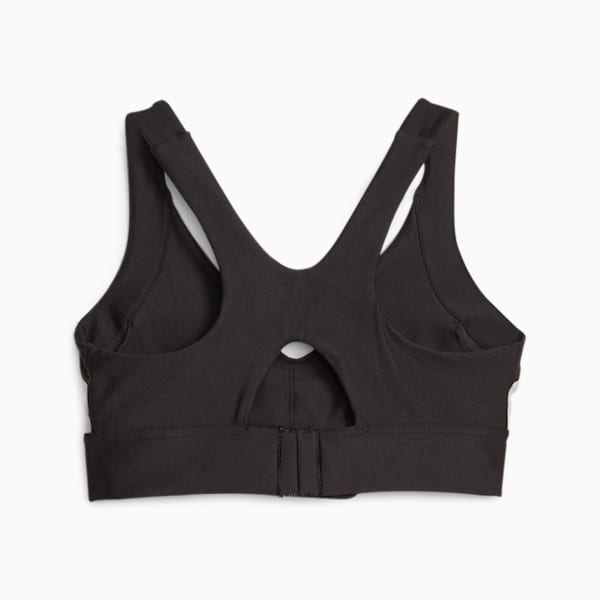 Run Reflective Women's Printed High-Impact Running Bra, Vivid Violet, extralarge-IND