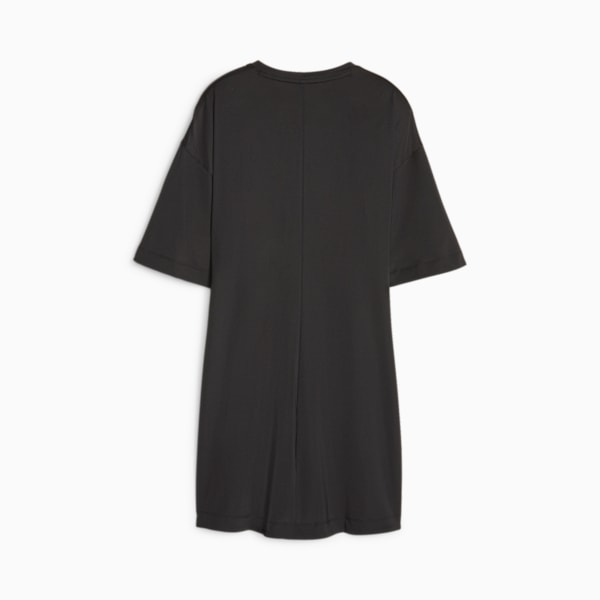 Modest Women's Oversized Training Tee, PUMA Black, extralarge-GBR