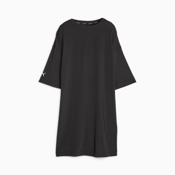 Modest Women's Oversized Training Tee, PUMA Black, extralarge-GBR