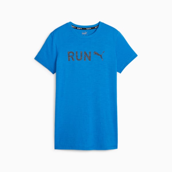 RUN Women's Training T-shirt, Ultra Blue, extralarge-IND